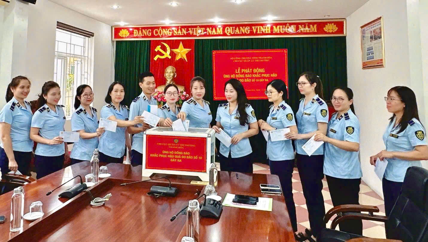 Thanh Hóa: Lan tỏa tinh thần đoàn kết, sẻ chia hướng về đồng bào vùng bão lũ