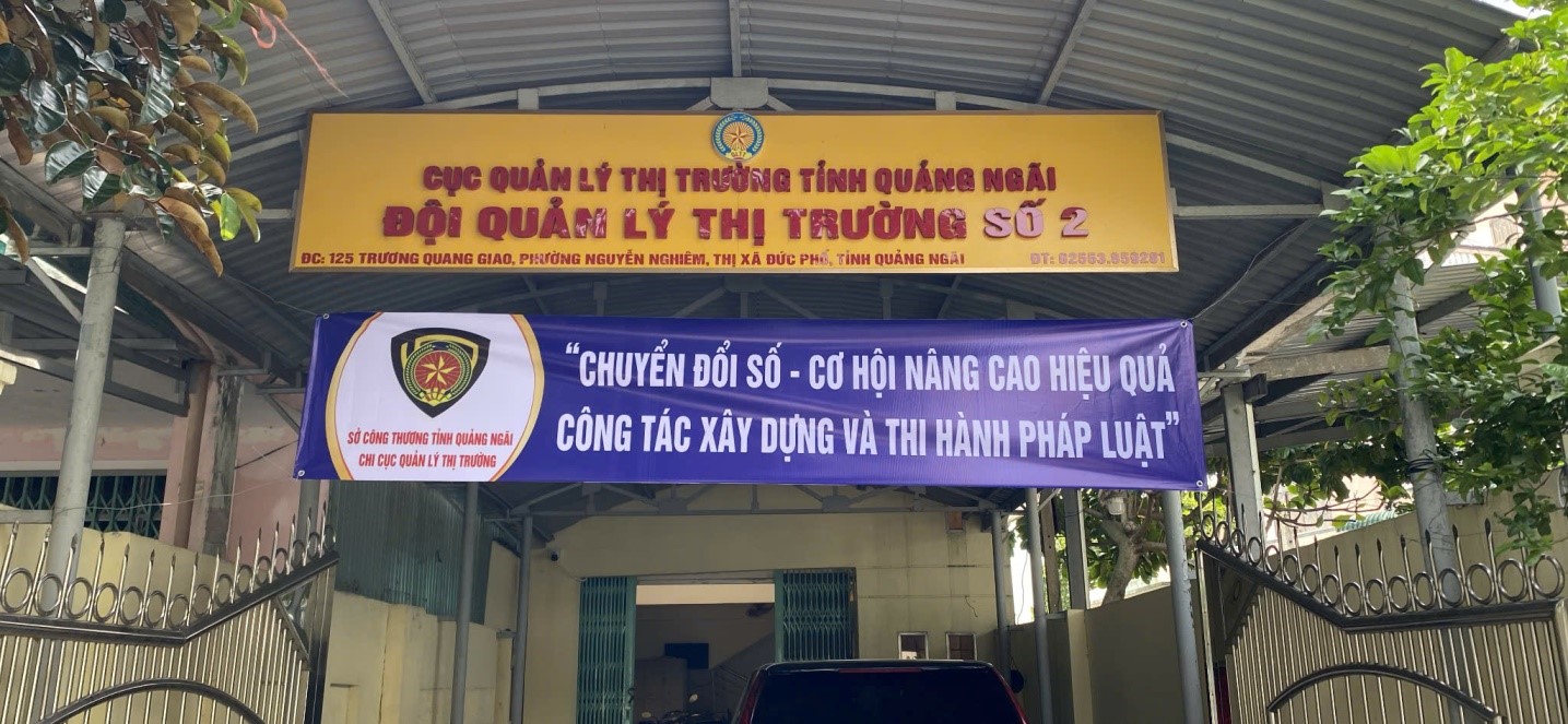 Chi cục Quản lý thị trường tỉnh Quảng Ngãi: Hưởng ứng Ngày Pháp luật Việt Nam năm 2025